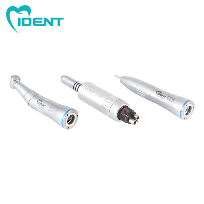 Factory price dental surgical low speed handpiece kit electric motor straight contra angle connect 4 holes push button product - Image 2