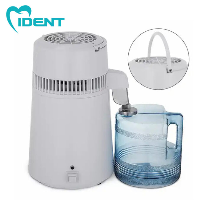 4L Water Distiller Medical Filter Purifier Distilled Purify Pure Dew 1L/h Megahome Water Distiller