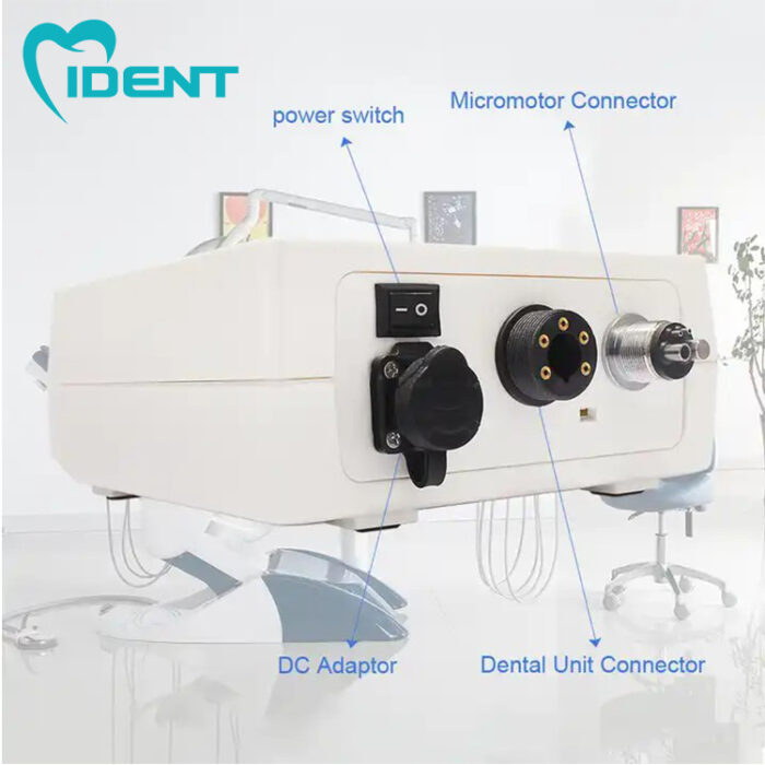 Ident equipment micromotors with LED 16:1/1:1/1:5 speed contra angle slow speed handpiece electric set clinic - Image 4