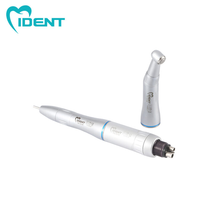 Factory price dental surgical low speed handpiece kit electric motor straight contra angle connect 4 holes push button product - Image 4