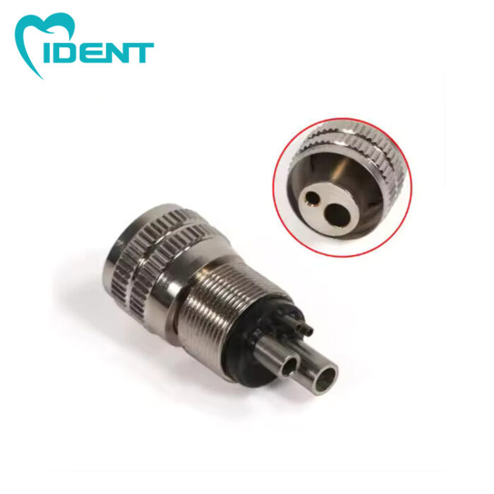 Dental Turbine Handpiece Adapter 4 Holes 2 Holes Changer Connector Dental High Speed Handpiece Spare Parts Tool for Air Motor - Image 2