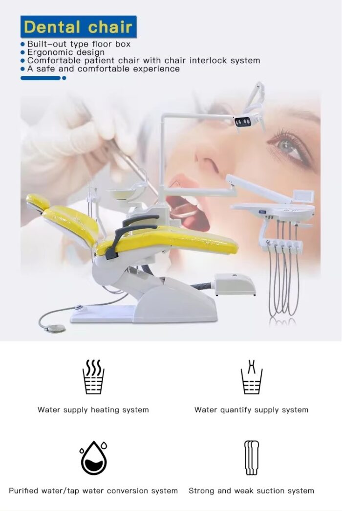 Factory Cheap Price Dental Medical Equipment Dental Chair Unit for Hospital Clinic Use - Image 7