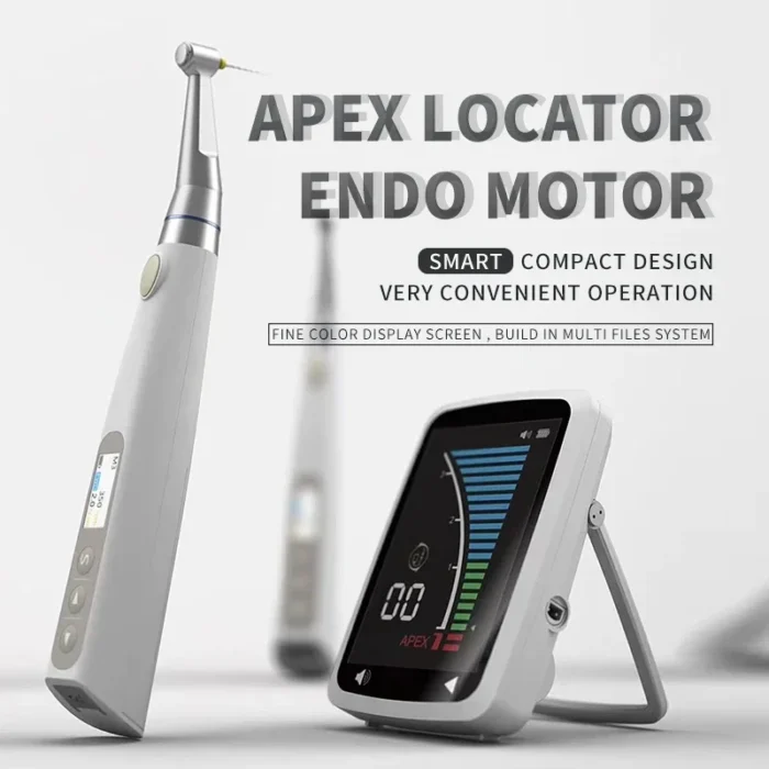 Dentals Equipment 16:1, 1:1Contra Angle Handpiece Wireless Endomotor Built In Apex Locator Dentistry Root Canal Surgical Equipments - Image 2