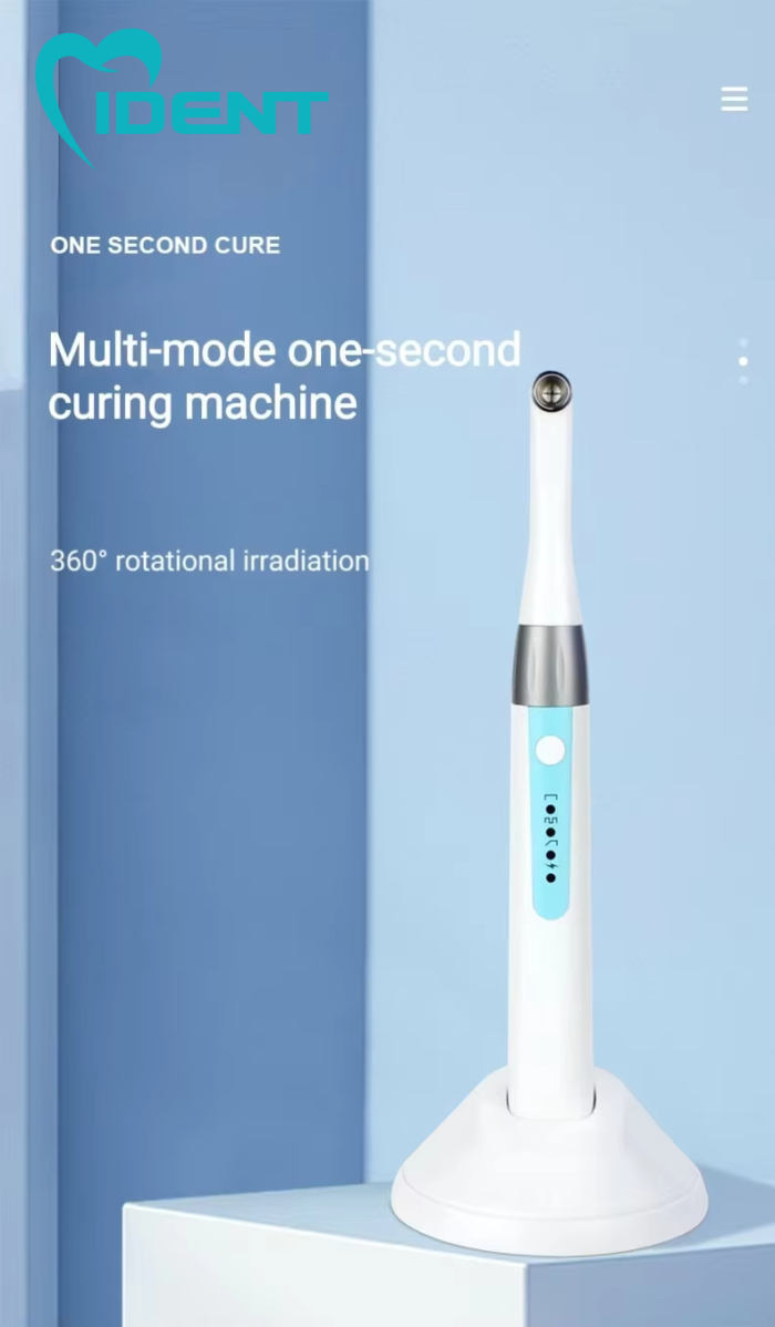 LED Dentals Curing Light Unit Wireless Colorfuls Light Cures Machines in Metals Colorfullys High Power 1 Second UV Led Light - Image 2