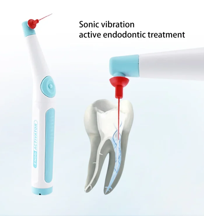 Dental Instrument Endo Cleaning Single Press Button Sonic Irrigator Dentistry Instrument For Endo Root Canal 60 PCS Tips - Image 6