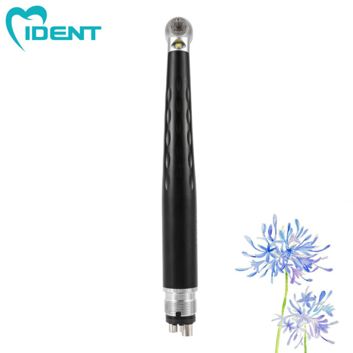 Dental 5 Water Spray Ceramic Bearing Rotor Brightly Rainbow LED Light High Speed Dental Air Turbine Handpiece Lighting Push Button - Image 4