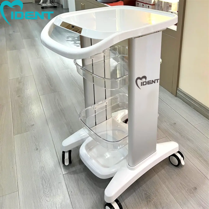 Dental equipment trolley  special acrylic small bubble trolley stand dolly base - Image 3