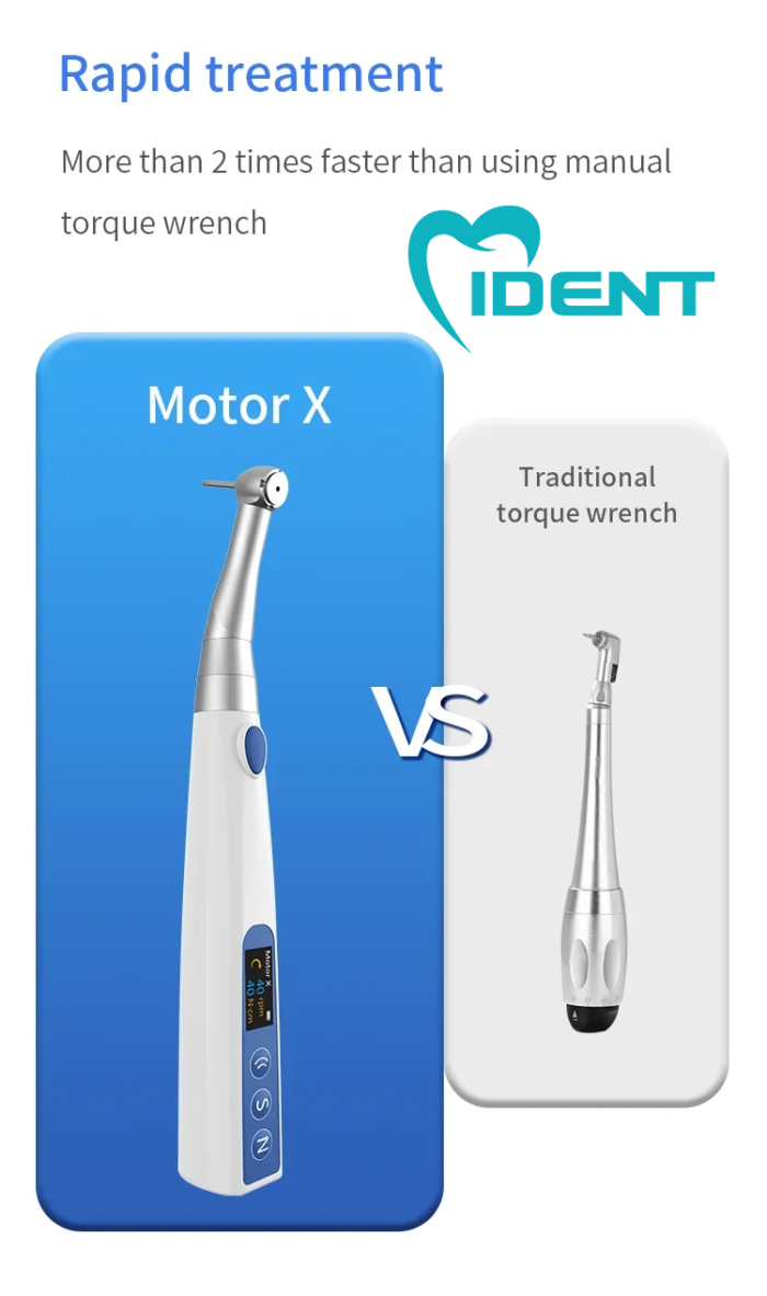 Portable 20:1 Contra Angle Electric Torque Wrench Handpiece Den tal Imp lant Surgery Instruments Without Led Indicator - Image 6