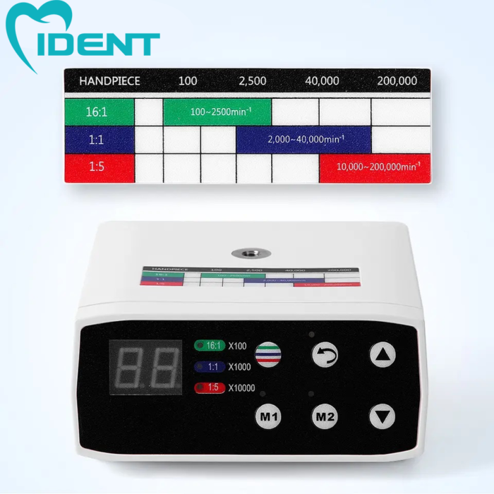 Dental Clinical Brushless Electric Motor LED Mircomotor And 1:5 1:1 :16:1Contra Angle Low Speed Handpiece Dentist Lab Equipment - Image 3