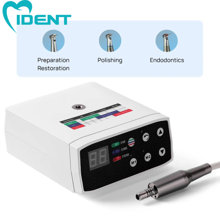 Dental Clinical Brushless Electric Motor LED Mircomotor And 1:5 1:1 :16:1Contra Angle Low Speed Handpiece Dentist Lab Equipment - Image 4