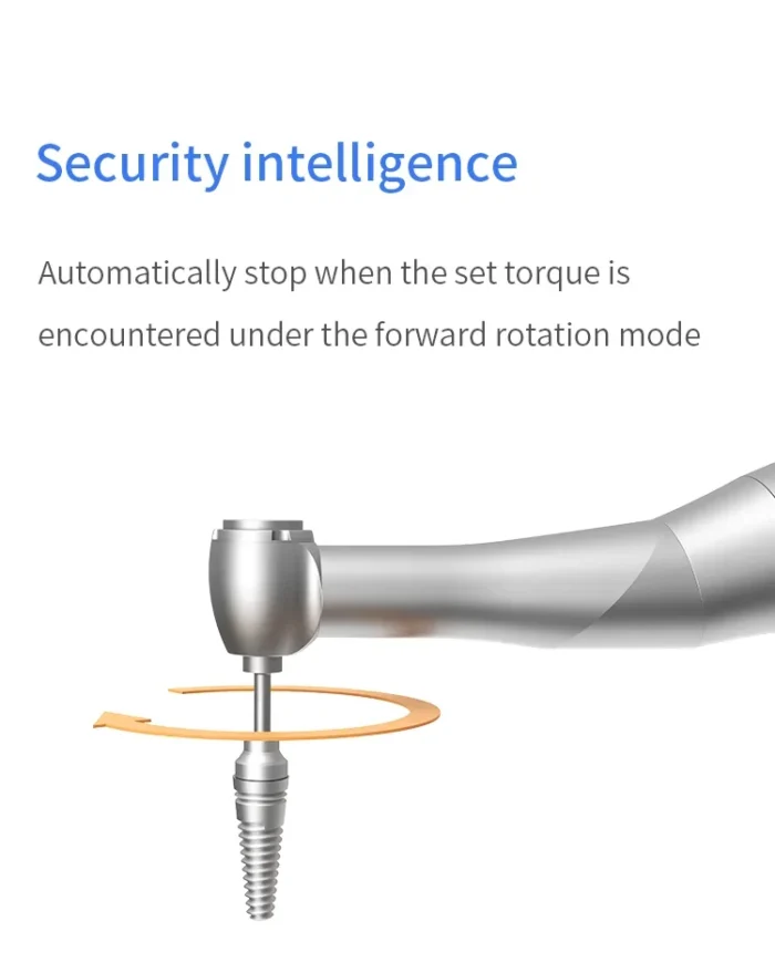 Portable 20:1 Contra Angle Electric Torque Wrench Handpiece Den tal Imp lant Surgery Instruments Without Led Indicator - Image 4