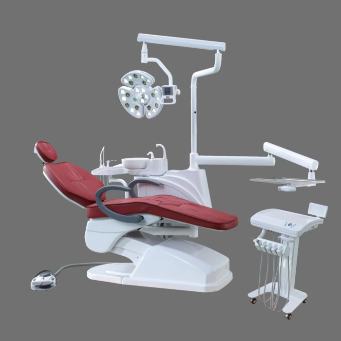 Luxury Implant Dental Chair High Quality Surgery Dental Unit with 26 Bulbs Surgical Lamp Produced by Foshan - Image 2