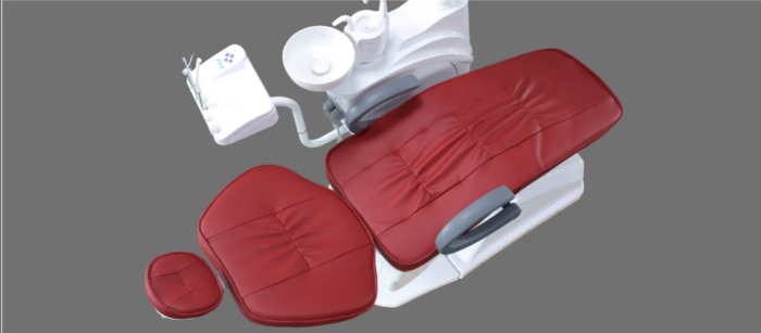 Luxury Implant Dental Chair High Quality Surgery Dental Unit with 26 Bulbs Surgical Lamp Produced by Foshan - Image 3