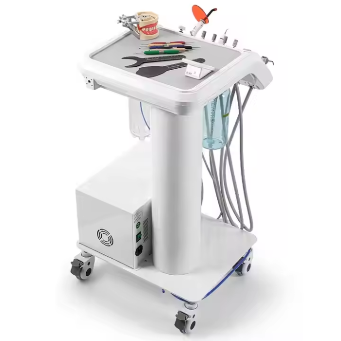 Dental Equipment Dental Unit with Air Compressor Portable Dental Mobile Unit - Image 2