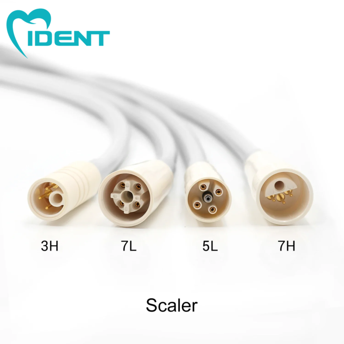 Dental Scaler Detachable Cable Tube Ultrasonic Scaler Cable Pipe Hose Fit For Ultrasonic Scaler Plug-in 4 Types - Image 2