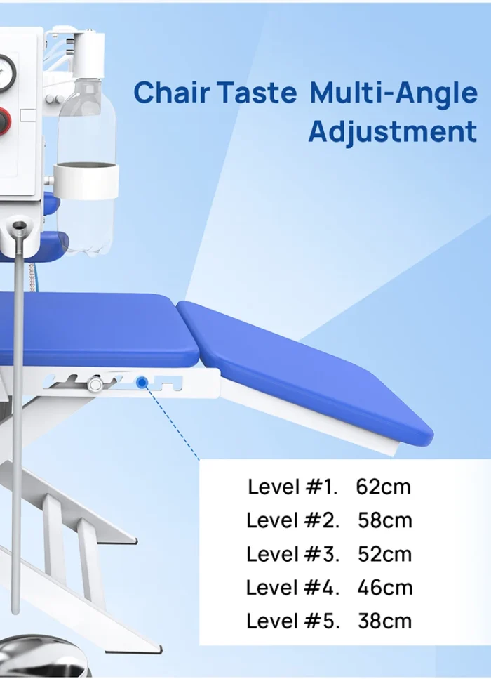 Hot Sale Portable Fully Foldable Mobile Dental Chair - Image 4