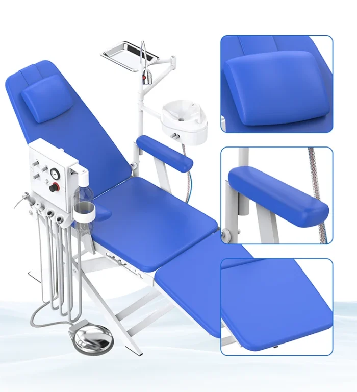 Hot Sale Portable Fully Foldable Mobile Dental Chair