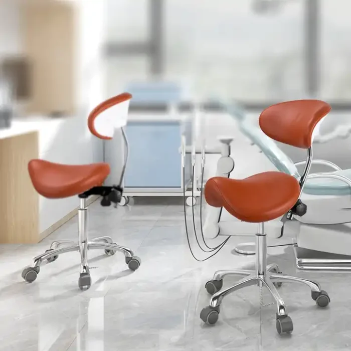 Dental chair Factory direct commercial chair for Laboratory workshop school office rotate lift rocking recline chairs - Image 6