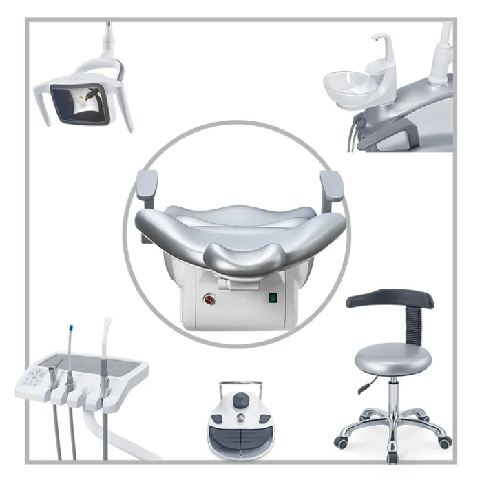 Adjustable Luxury Clinic /Hospital use Dental Chair Dental Unit - Image 3