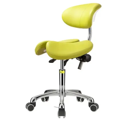 Dental Ergonomic Saddle Stool for Dentist Dental Modern lift Swivel saddle Chair