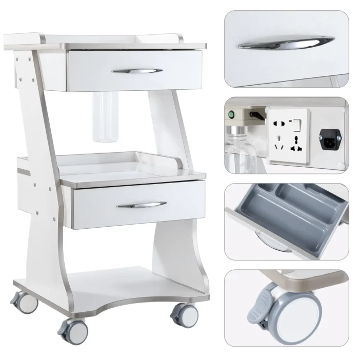 Dental Trolley With Auto-water Bottle Supply System - Image 3