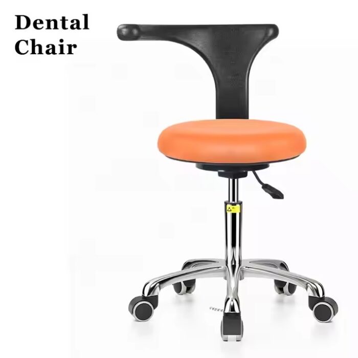 Dental chair Factory direct commercial chair for Laboratory workshop school office For Clinic leather rotate lift chairs - Image 2