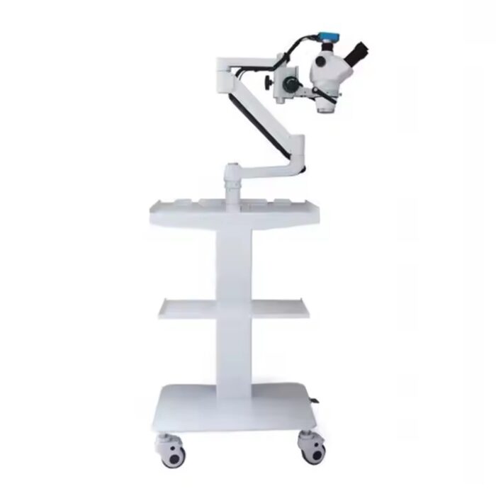 Chair Mounted Easy Move Long Arm Digital 2.5-25x Magnification Surgical Microscope - Image 2