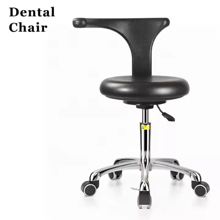 Dental chair Factory direct commercial chair for Laboratory workshop school office For Clinic leather rotate lift chairs - Image 3