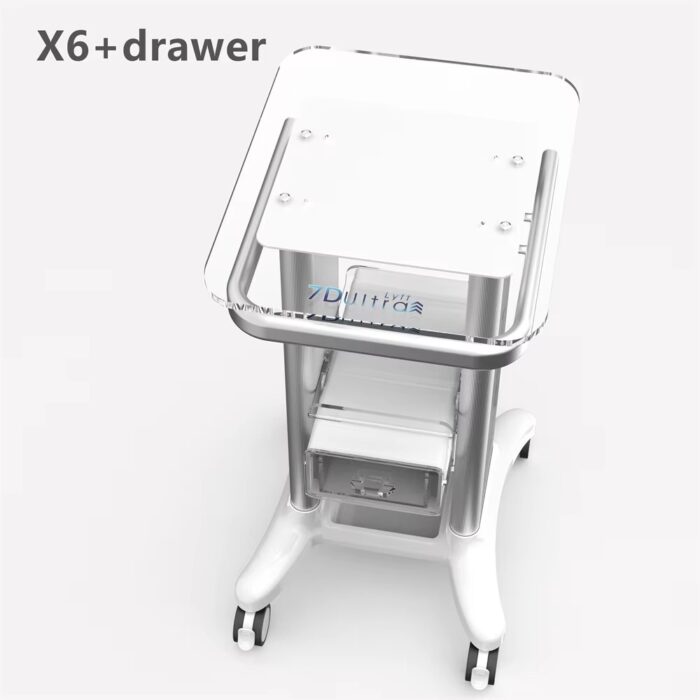 Dental equipment trolley  special acrylic small bubble trolley stand dolly base - Image 5