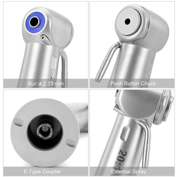 Dental Handpiece Implant 20:1 Low Speed Surgery Contra Angle Handpiece SG20 Air Turbine - Image 6