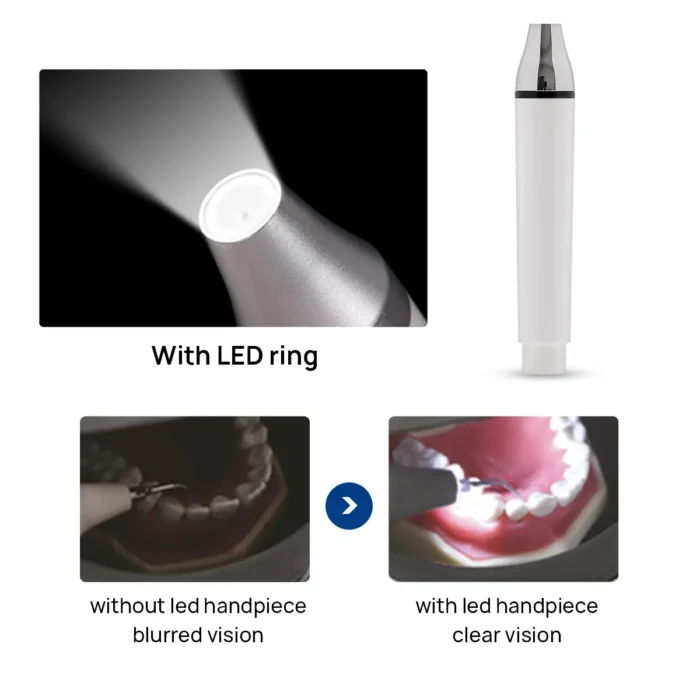 High Quality LED Detachable Handpiece Dental Ultrasonic Scaler - Image 5