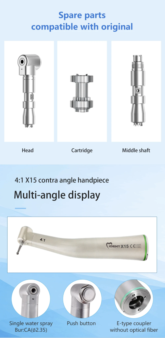 Dental X15 without light hanpiece 4:1 - Image 3