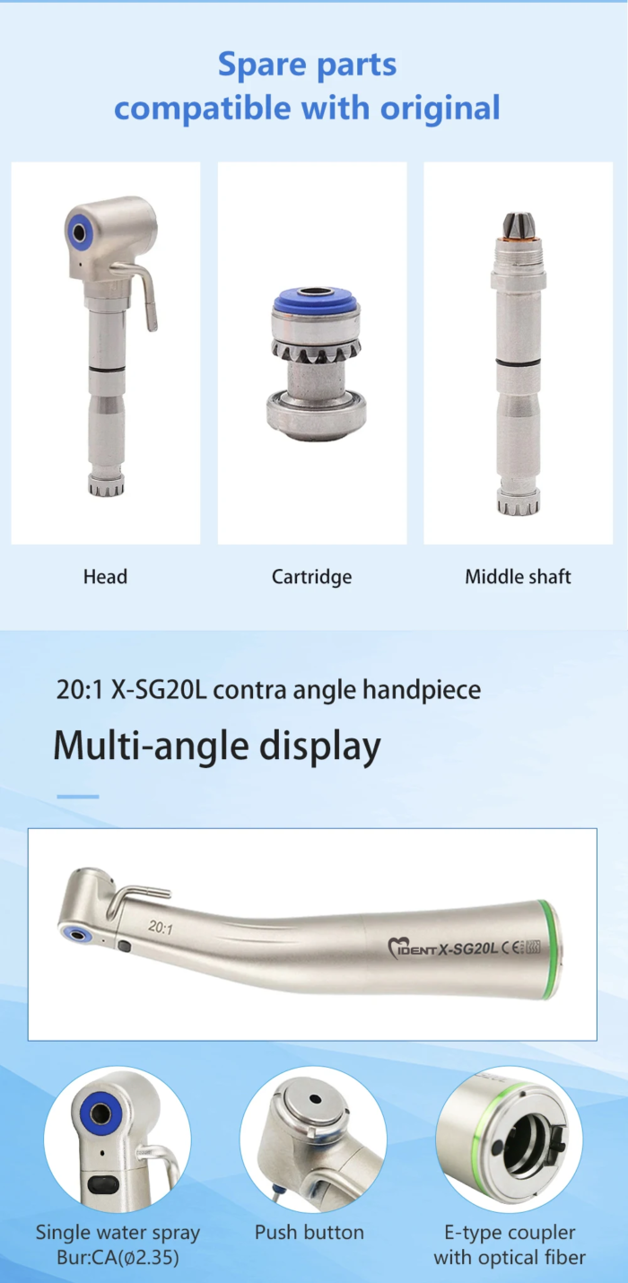 Dental X-SG20L with light handpiece 20:1 - Image 3