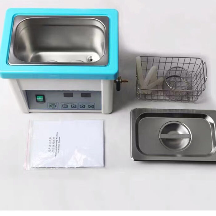 5L Dental Material 304 Stainless Steel Ultrasonic Cleaning Machine With Mesh Basket - Image 2