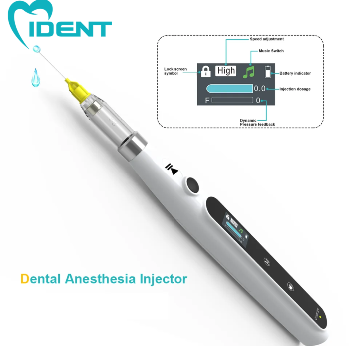 Dental Anesthesia Injector Digital Painless Electric Wireless Local Anesthesia with LCD Display Dental Lab Clinical Products