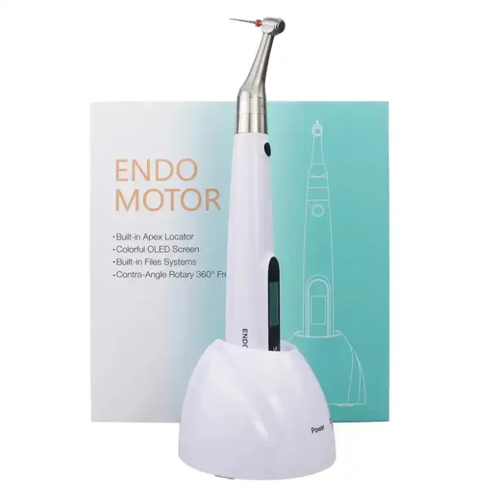 Dental Wireless Endo Motor Built In Apex Locator Root Canal Preparation With 16:1 Contra Angle for Root Canal Treat