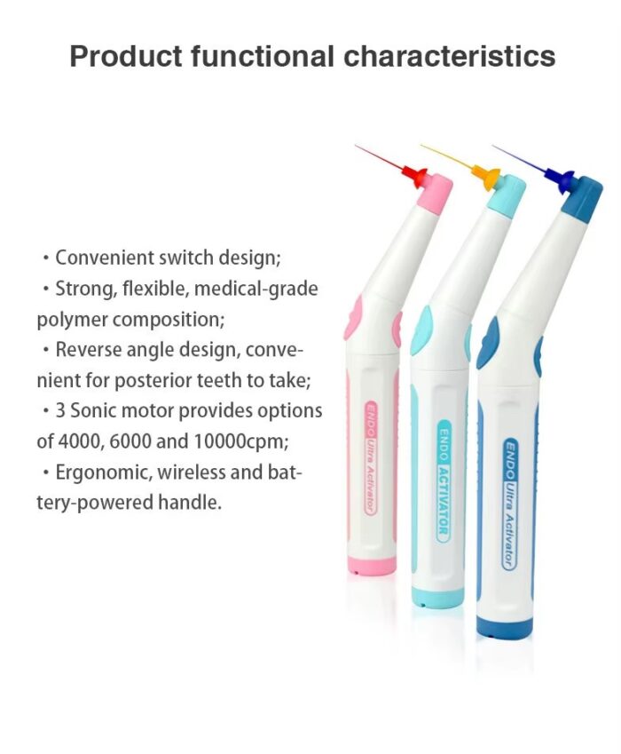 Dental Cleaning Instrument Ultrasonic Activator Handpiece With Endo Irrigation Needle - Image 4