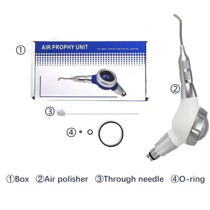 Dental Polishing Sandblasting Machine Colorful Air Prophy Polisher Jet Unit Dentistry Whitening Spray 4/2holes Instrument Tools - Image 6