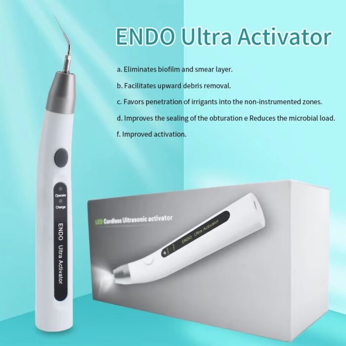 Wireless Dental LED Cordless ultra sonic activator with 6pcs Tips USB chargeable Dentistry Sonic Activator for Endo Root Canal - Image 5
