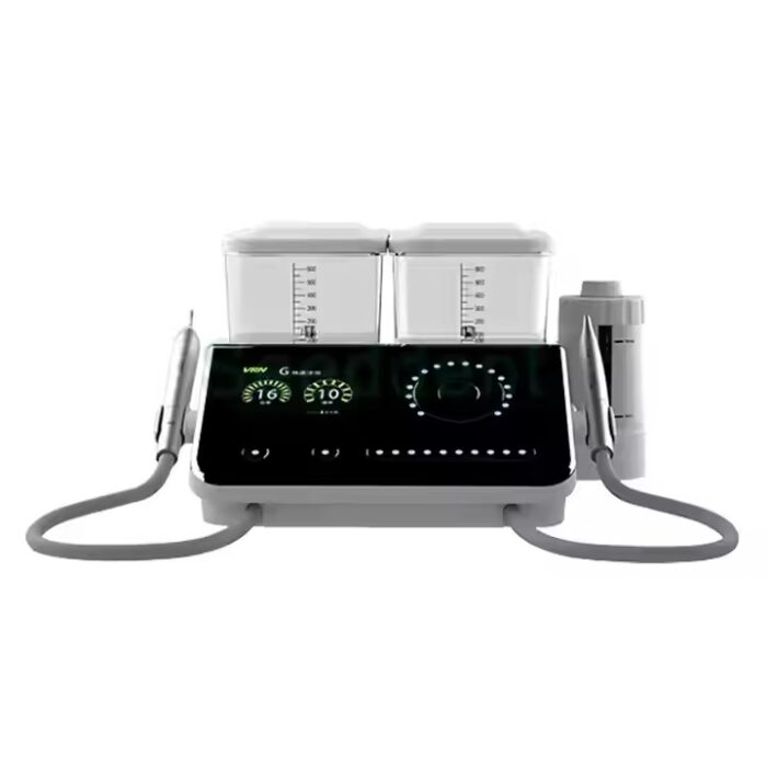 Dental Equipment Ultrasonic Piezo Scaler & Air Polisher Two in One Periodontal Therapy System for Cleaning Whitening - Image 2