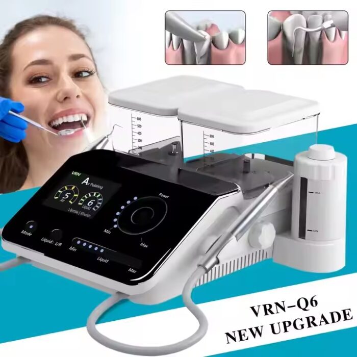 Dental Equipment Ultrasonic Piezo Scaler & Air Polisher Two in One Periodontal Therapy System for Cleaning Whitening - Image 4