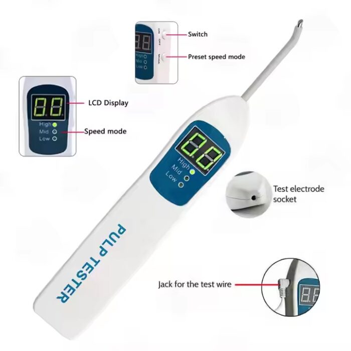 Dental Electric Pulp Tester Endodontic Apex Locator Electric Pulp Tester Tooth Vitality Tester Instrument Dentistica Tool - Image 3