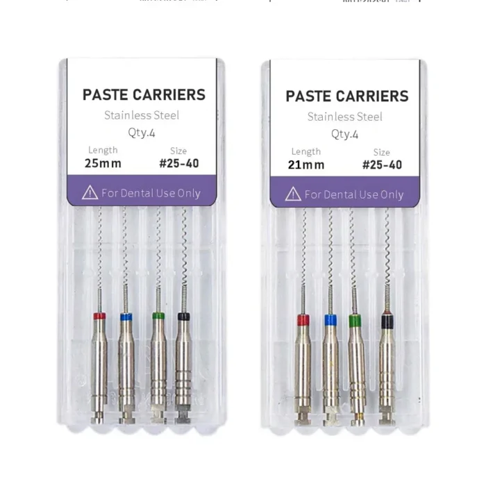 Denspay 4pcs/Box 21/25mm Dental Lentulo Paste Carriers Endodontic Reamers Drill Burs Endo Files Dentist Materials Instrument - Image 5