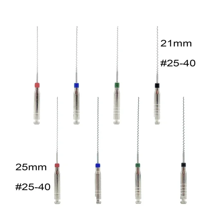 Denspay 4pcs/Box 21/25mm Dental Lentulo Paste Carriers Endodontic Reamers Drill Burs Endo Files Dentist Materials Instrument - Image 3