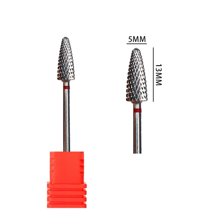 Carbide Tungsten Nail Drill Bit Rotate Burr Milling Nail Cutter Bits Electric Drill Machine For Manicure Pedicure Tools - Image 5