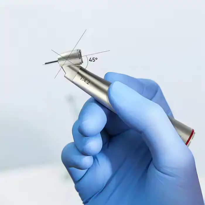 Dental 45 Degree Head 1.42Handpiece Fiber Optic