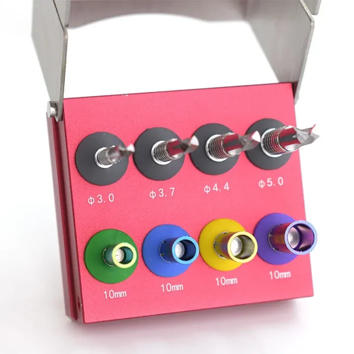 12PCS Dental Implant Bone Collection Drill Set Surgical Implant Burs Trephine Burs Cutting - Image 2