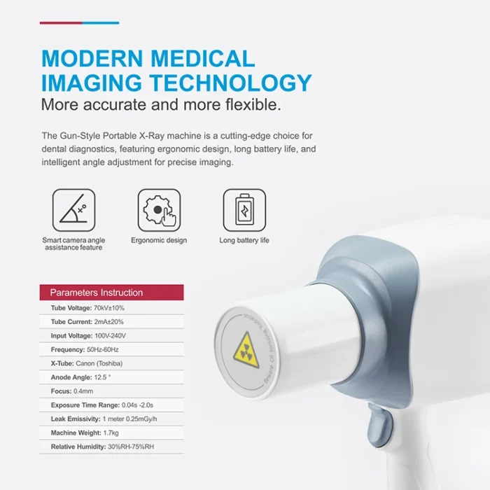 Colorful Vet Dental Oral Portable X-Ray Image System Machine Factory Price - Image 2