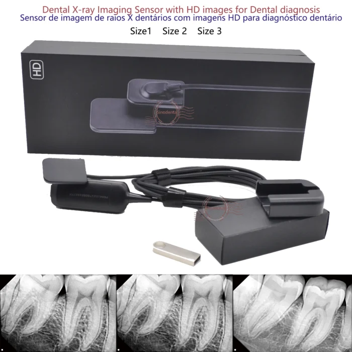 2024 Hot Sale RVG Dental Sensor with Holder Faster/Recycle/Durable USB Dental X Ray Sensor IntraOral Camera Digital RVG Sensor - Image 3
