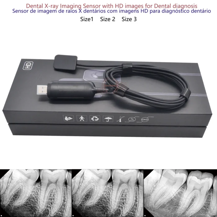 2024 Hot Sale RVG Dental Sensor with Holder Faster/Recycle/Durable USB Dental X Ray Sensor IntraOral Camera Digital RVG Sensor - Image 4